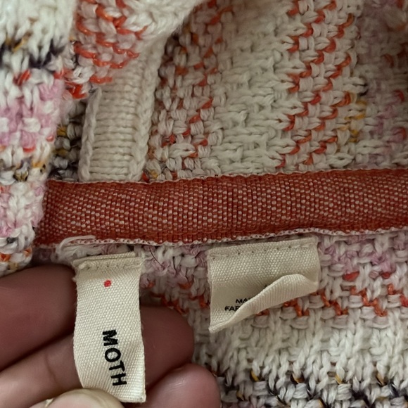 Moth open crop cardigan flare arms large - Picture 6 of 7